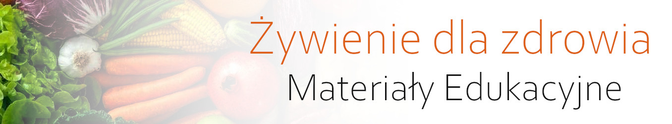 Grafika dekoracyjna - żywienie dla zdrowia