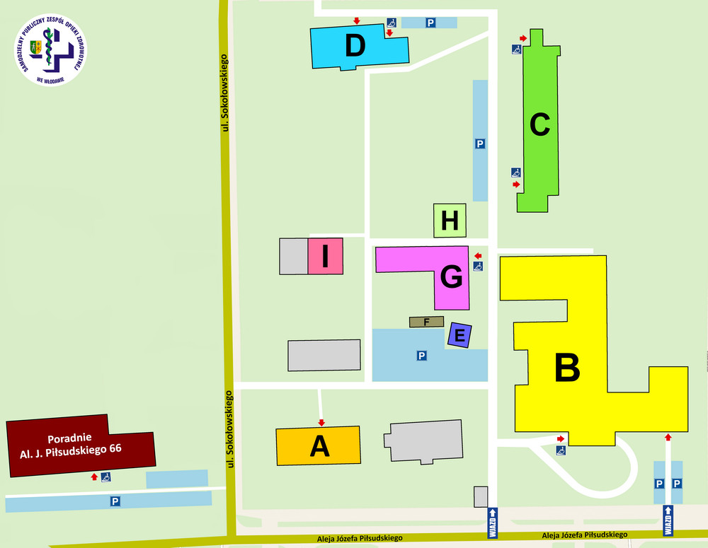 Plan sytuacyjny SPZOZ