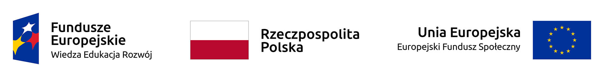 Baner z logotypami